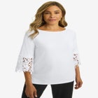 Lace Applique Top image number null