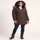 Faux Fur Trim Puffer image number 0