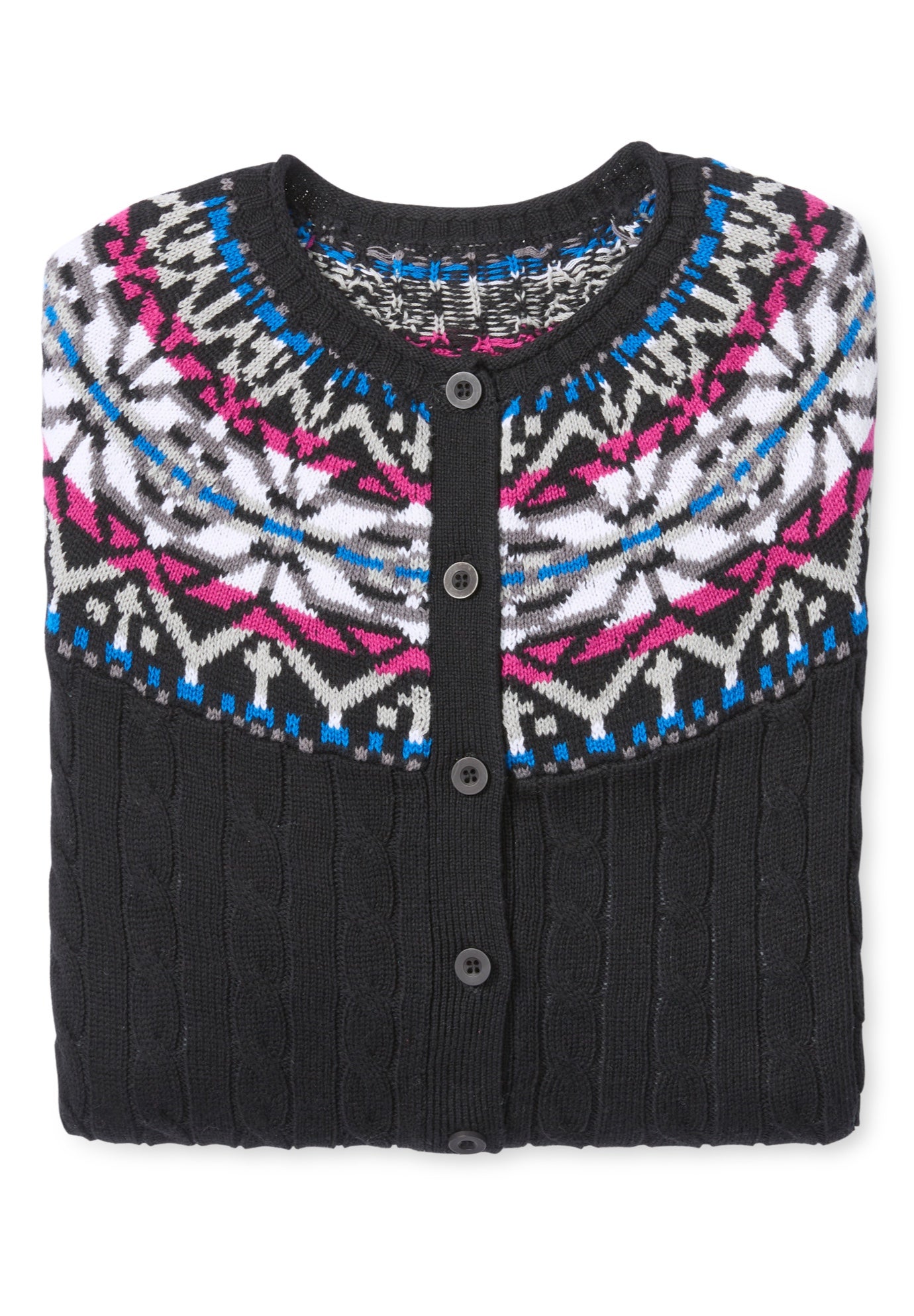 Fair Isle Cardigan image number 2