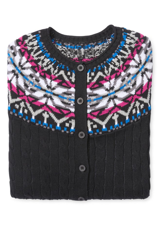 Fair Isle Cardigan image number 2