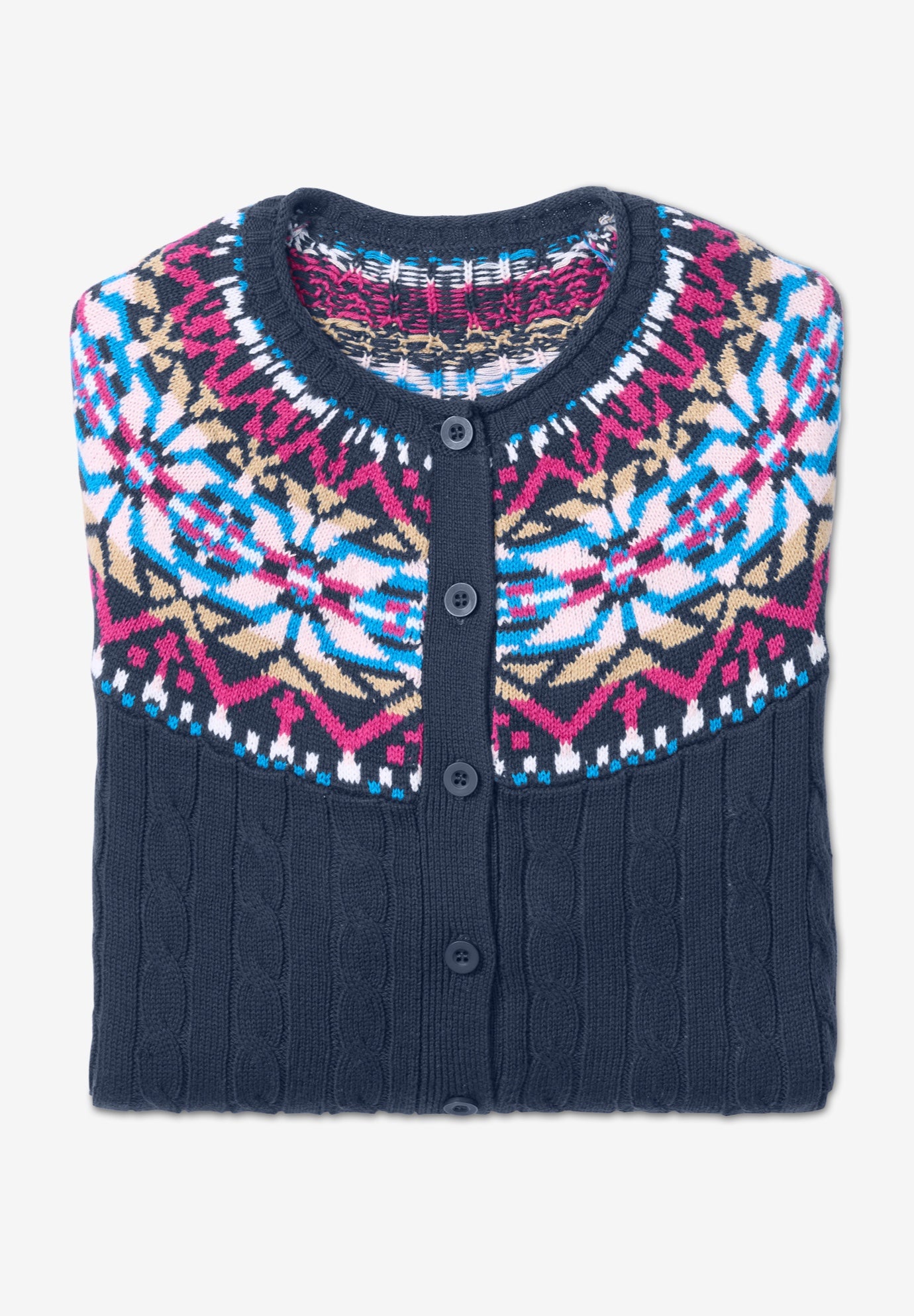 Fair Isle Cardigan image number 1