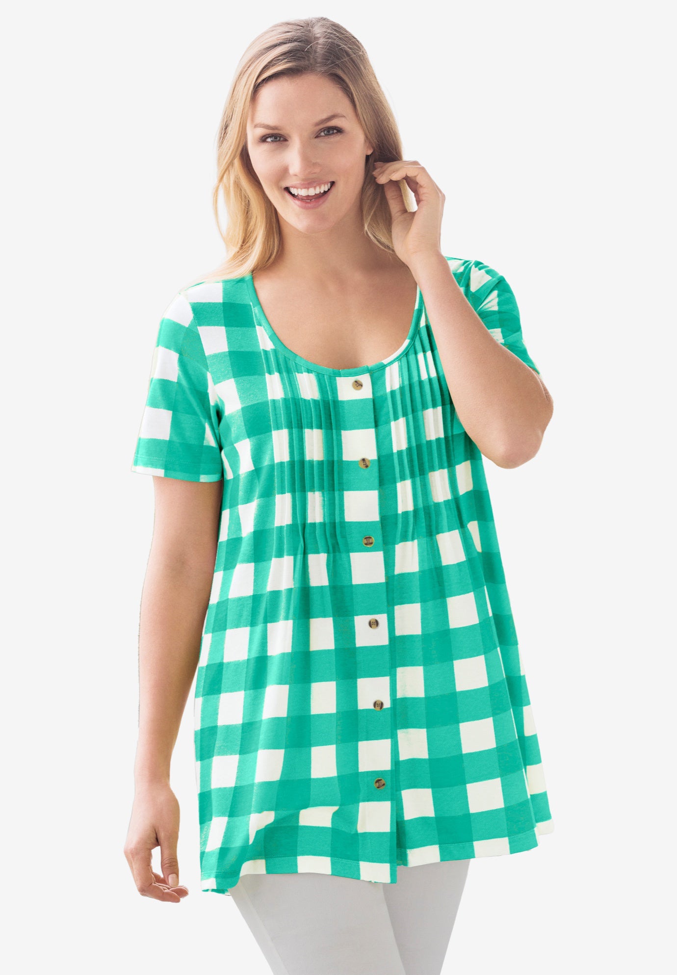 A-Line Knit Tunic image number 4