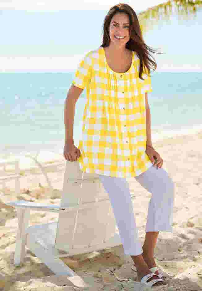 A-Line Knit Tunic image number 5