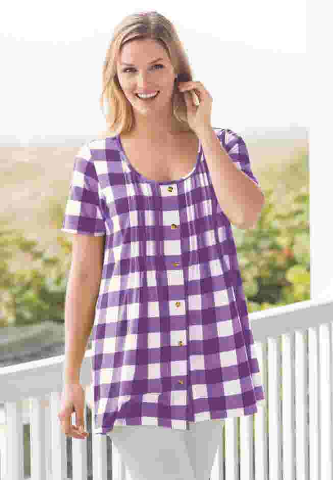 A-Line Knit Tunic image number 0