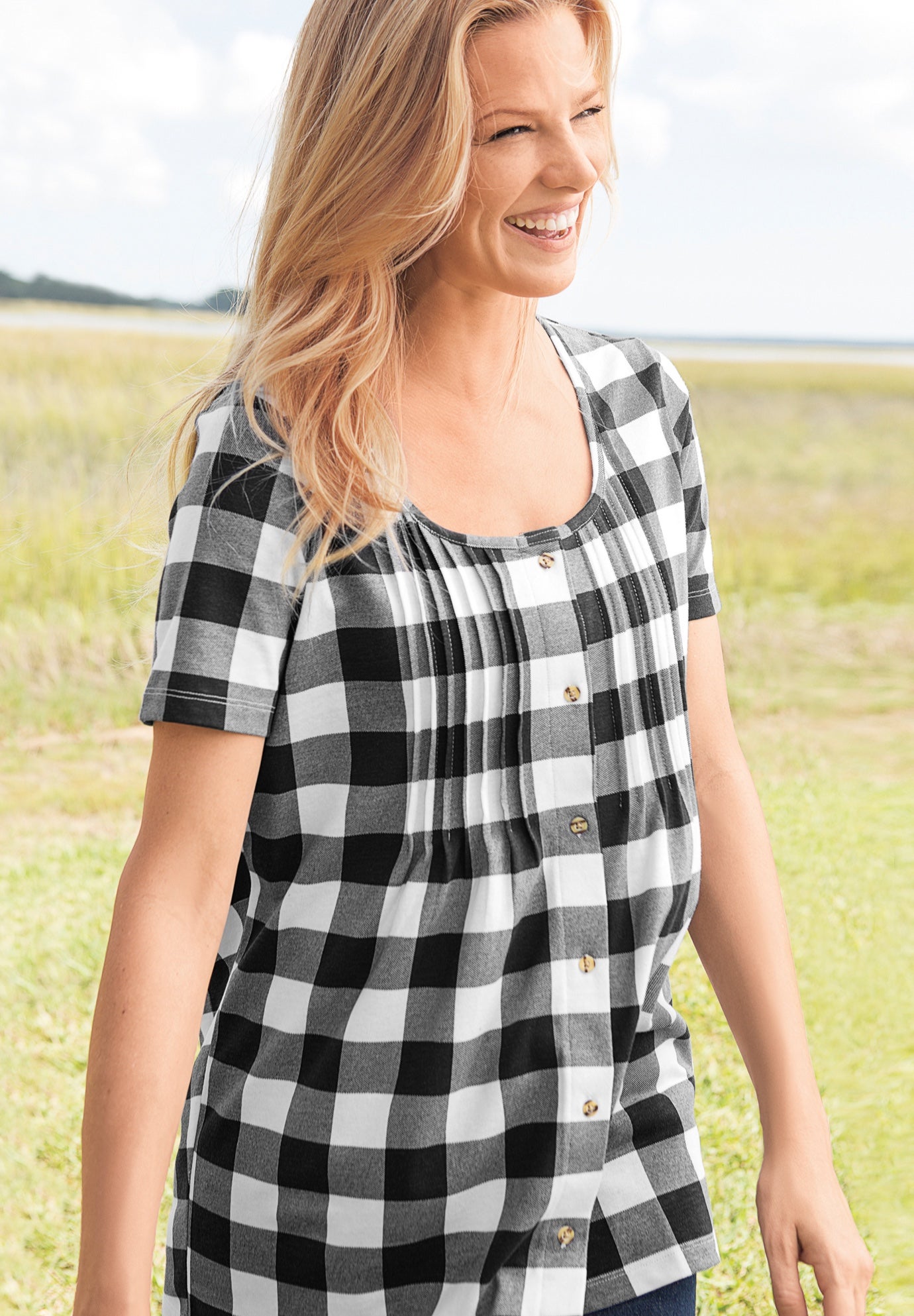 A-Line Knit Tunic image number 0