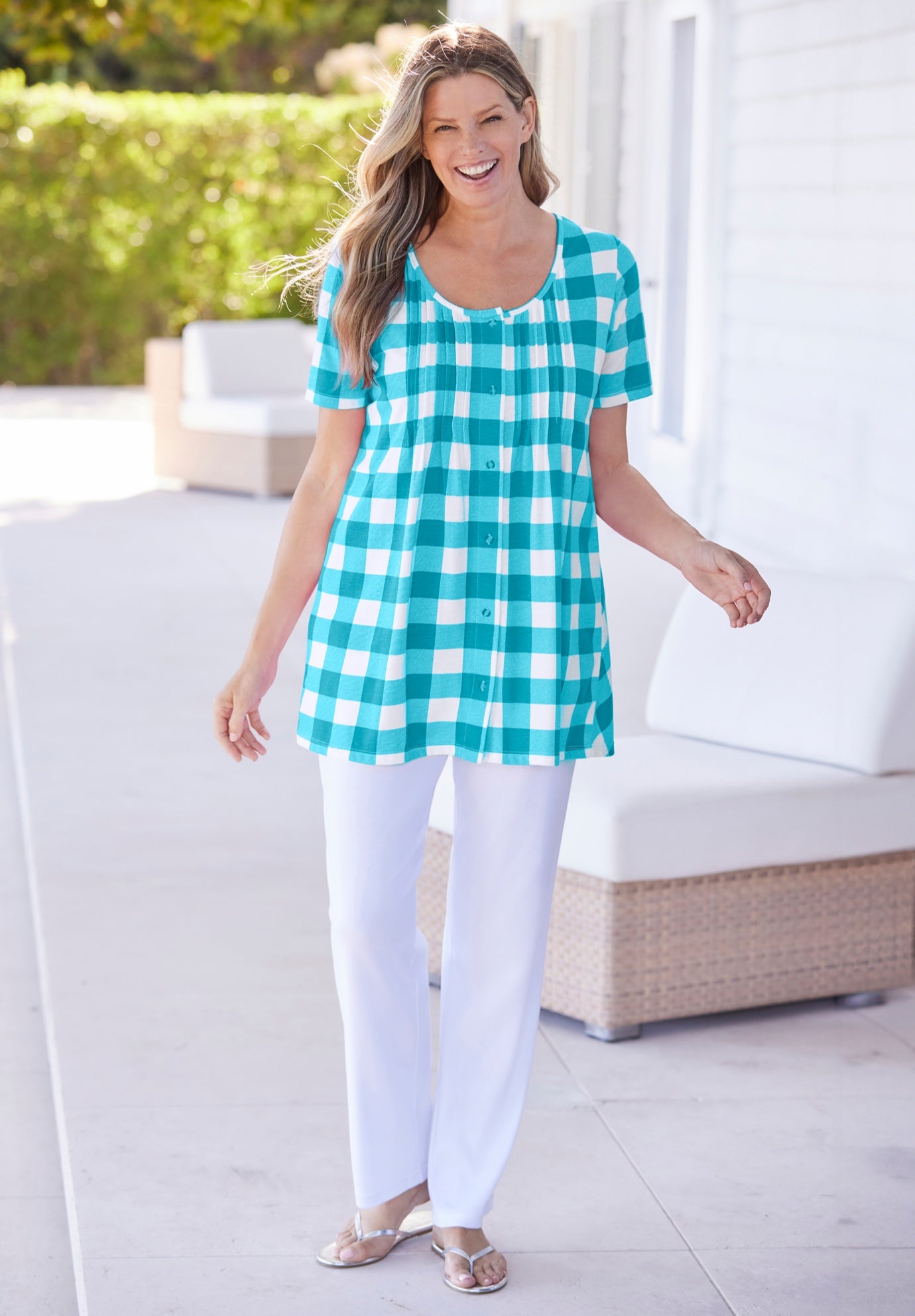 A-Line Knit Tunic image number 0