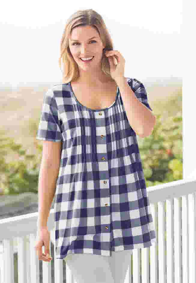 A-Line Knit Tunic image number 0