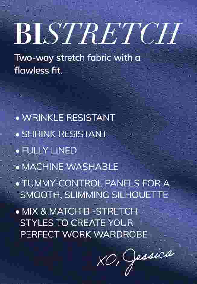 Tummy Control Bi-Stretch Pencil Skirt image number 3