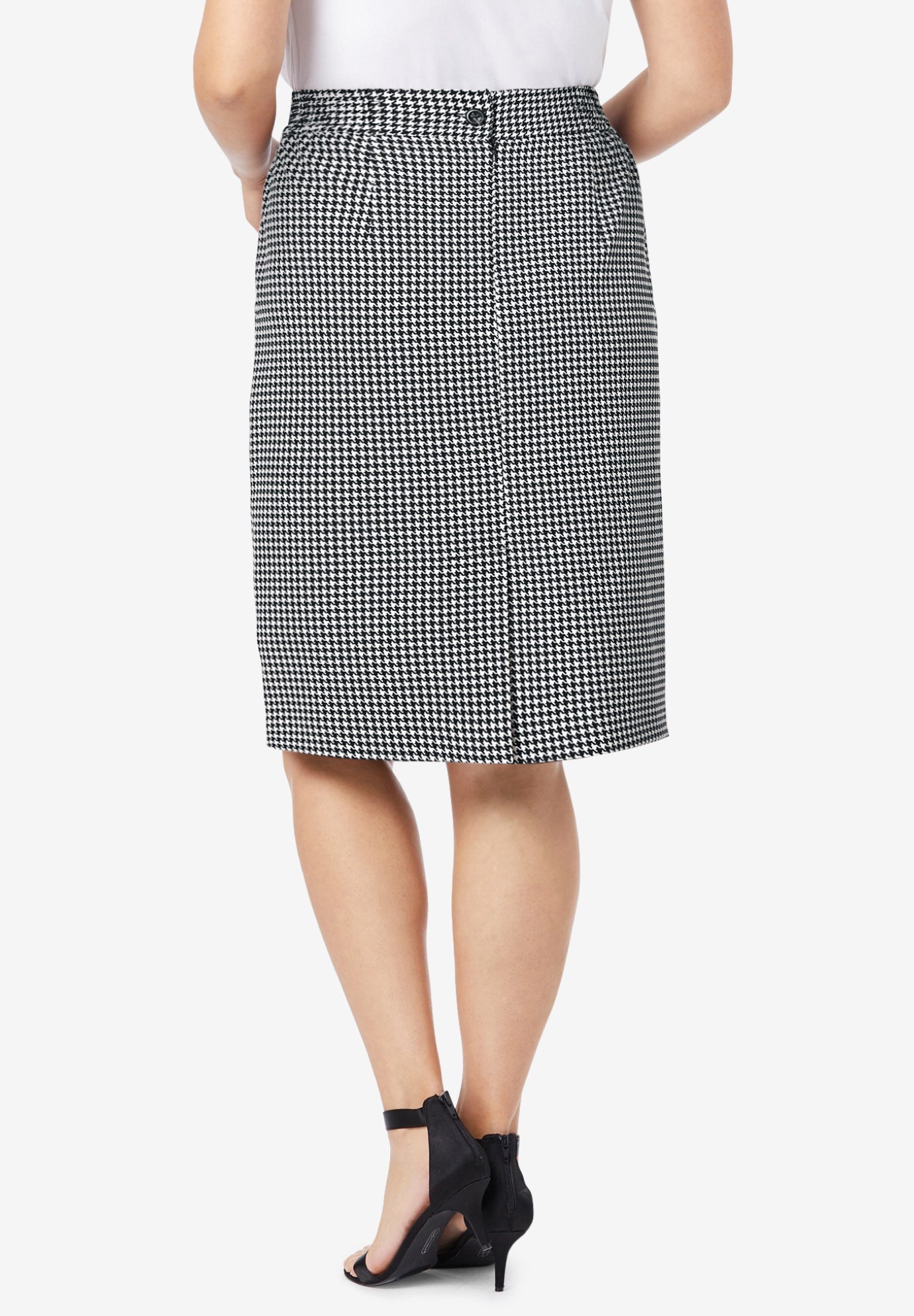 Tummy Control Bi-Stretch Pencil Skirt image number 1