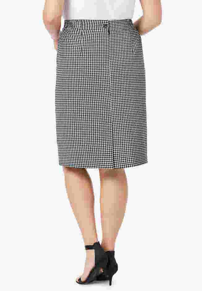 Tummy Control Bi-Stretch Pencil Skirt image number 1