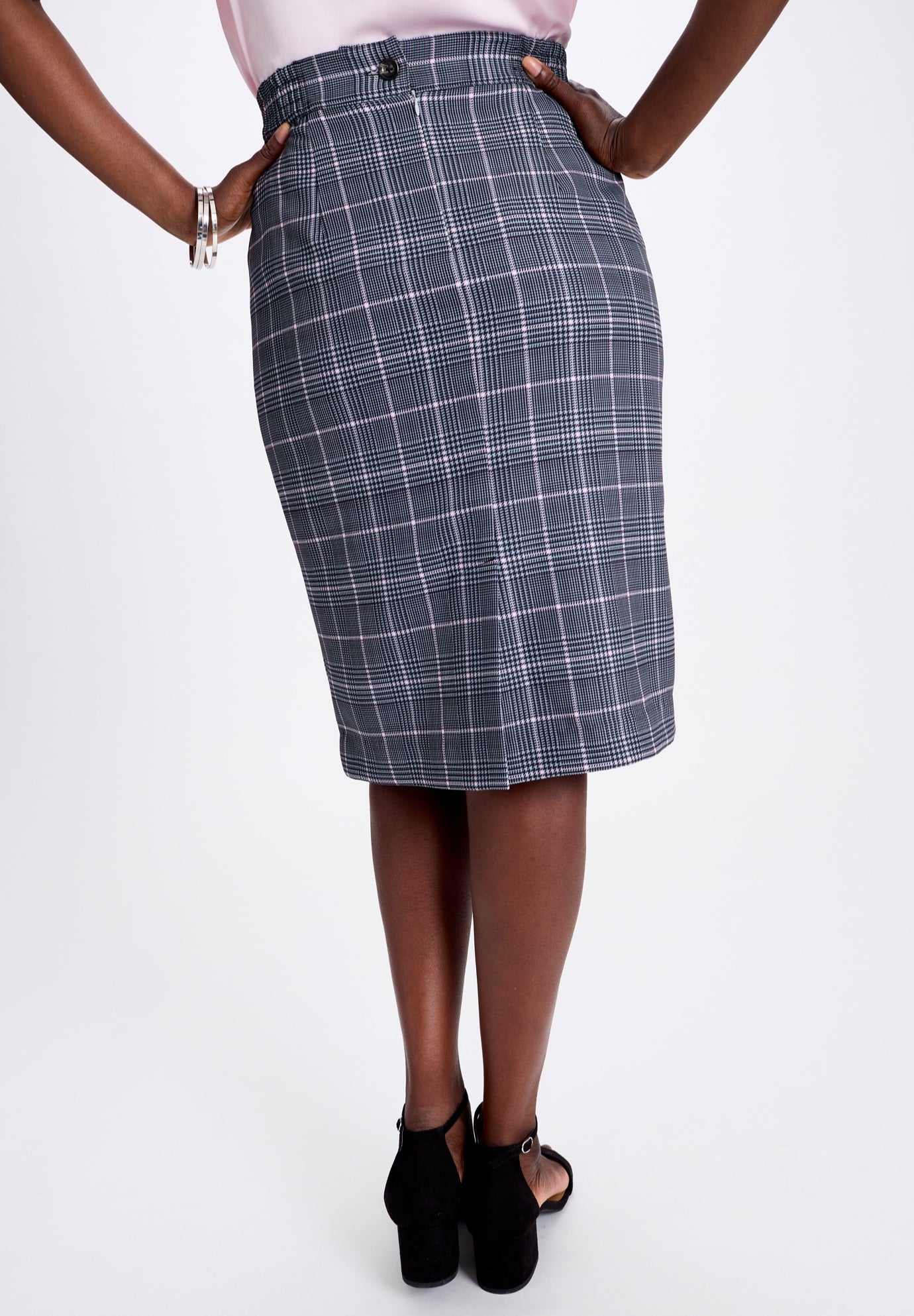 Tummy Control Bi-Stretch Pencil Skirt image number 2