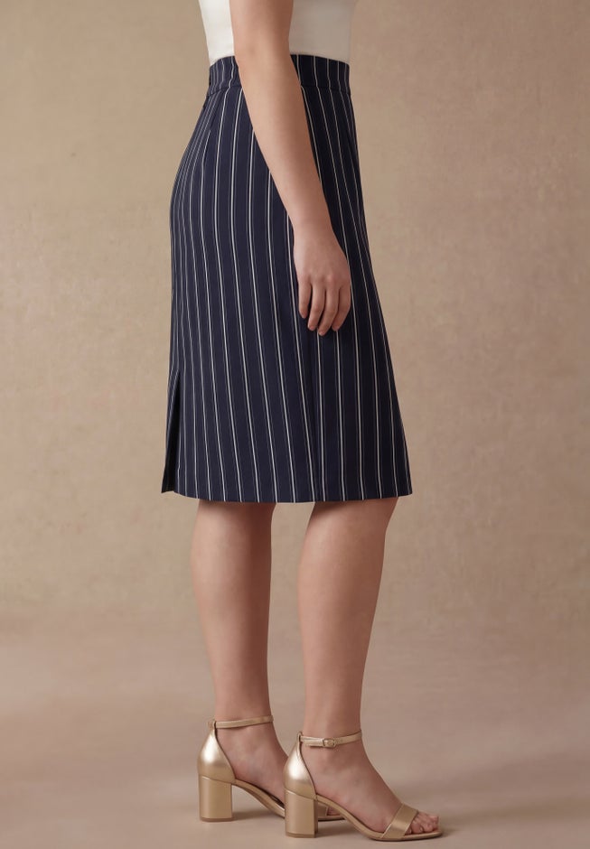 Tummy Control Bi-Stretch Pencil Skirt image number 2