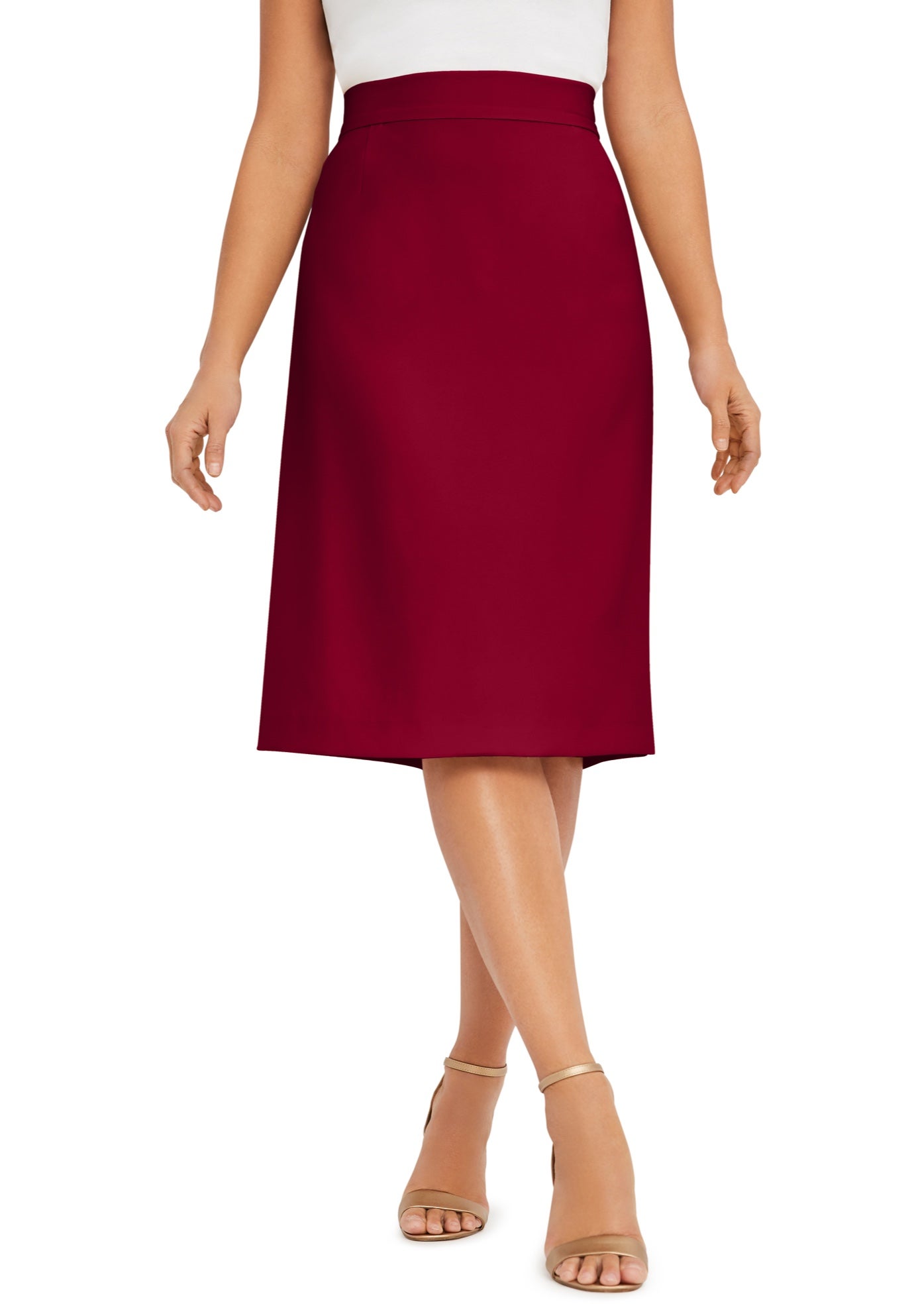 Tummy Control Bi-Stretch Pencil Skirt image number 0