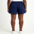 Elastic Waist Flowy Shorts image number null