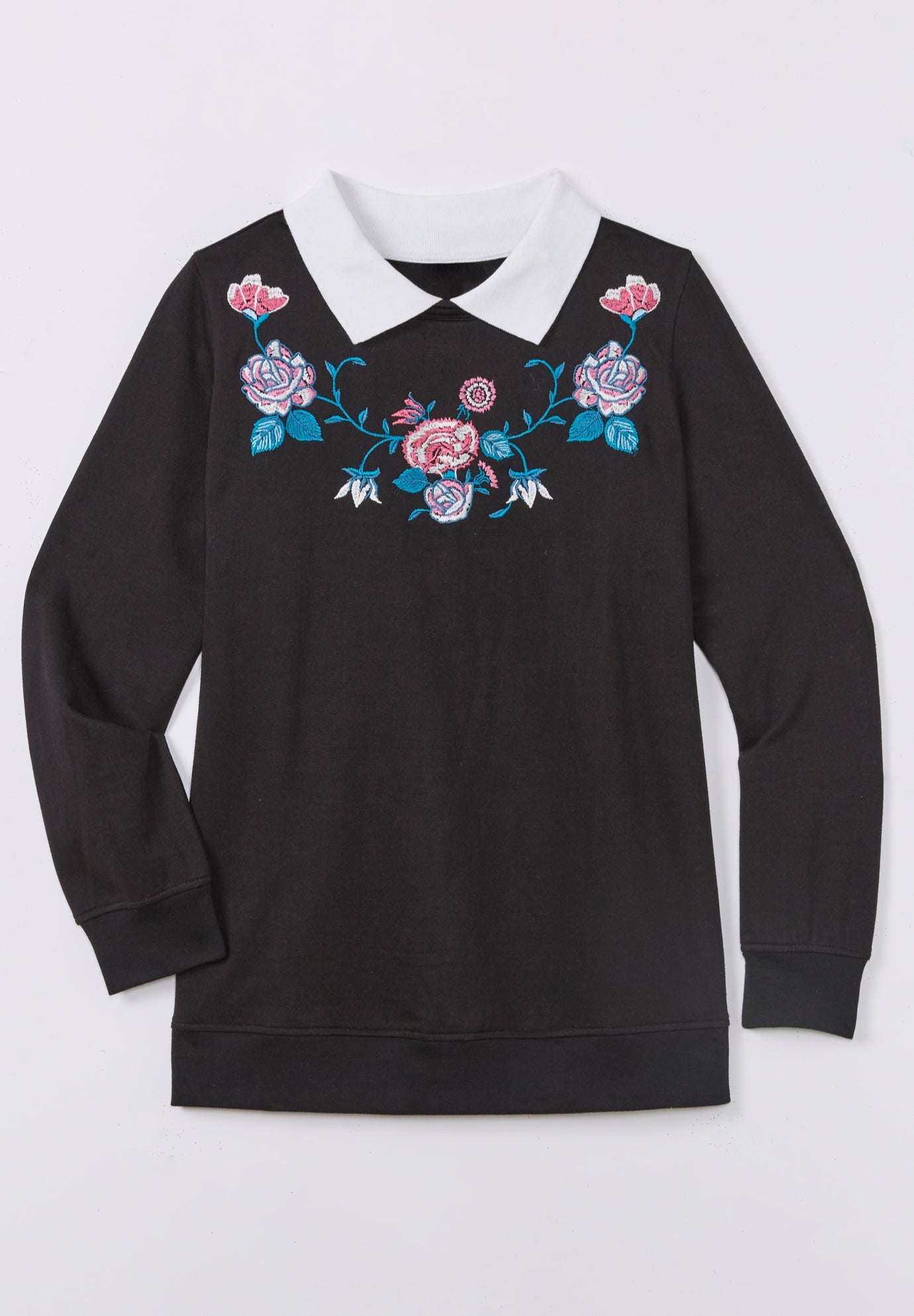 Layered-Look Sweatshirt image number 1