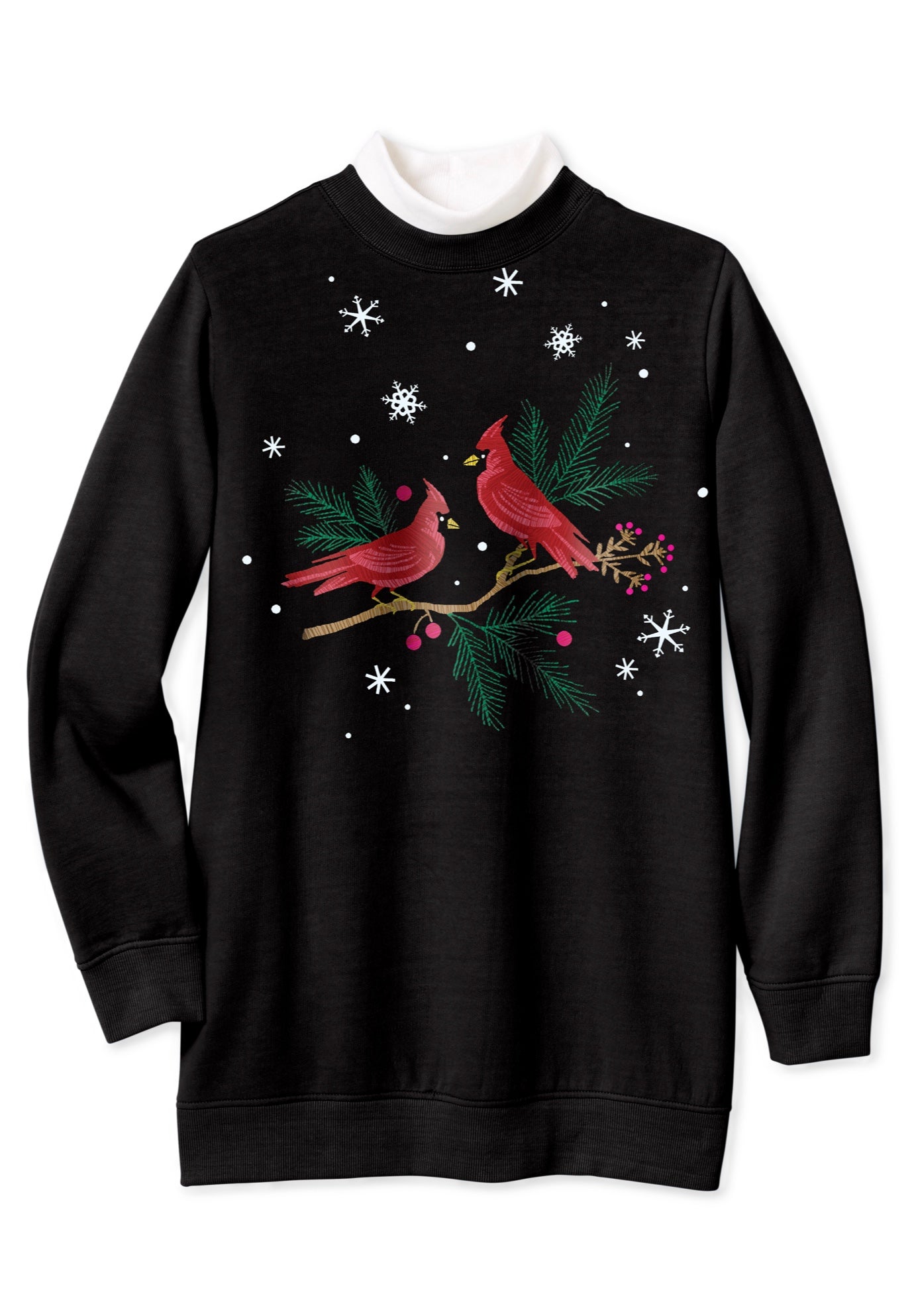 Layered-Look Sweatshirt image number 1