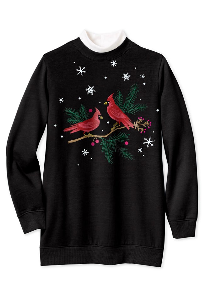 Layered-Look Sweatshirt image number 1