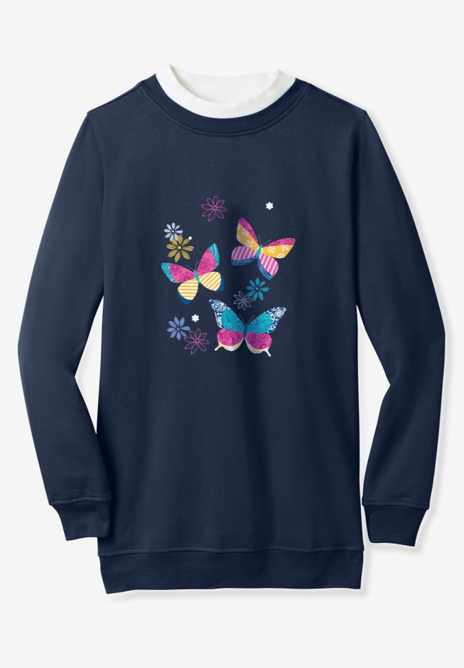 Layered-Look Sweatshirt image number 6