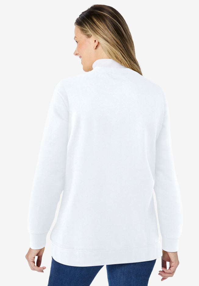 Layered-Look Sweatshirt image number 1