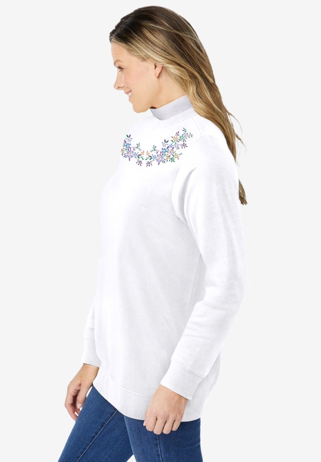 Layered-Look Sweatshirt image number 2