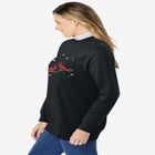 Layered-Look Sweatshirt image number null