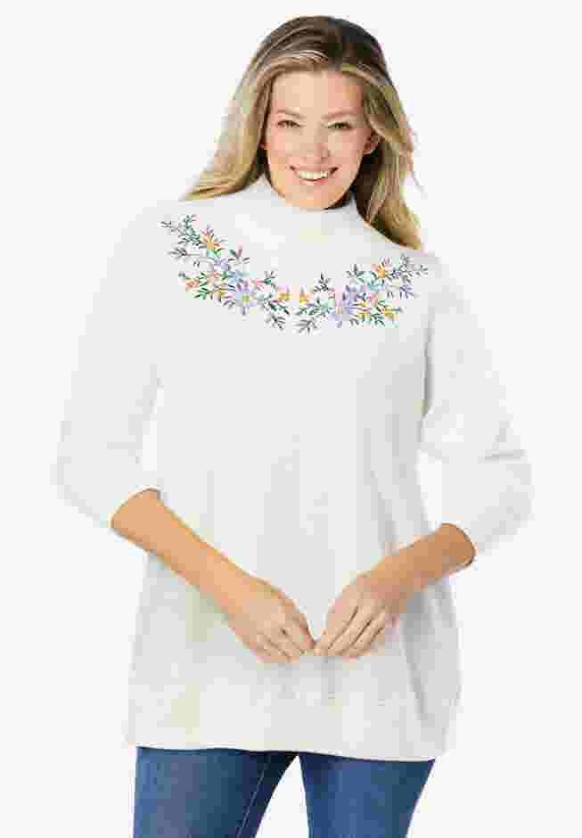 Layered-Look Sweatshirt image number 0