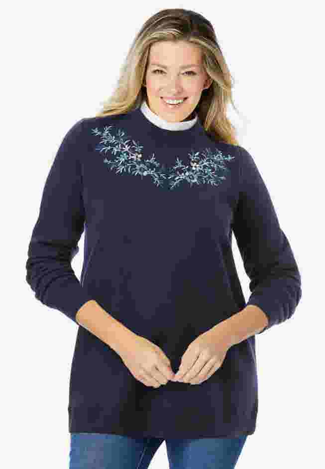 Layered-Look Sweatshirt image number 0