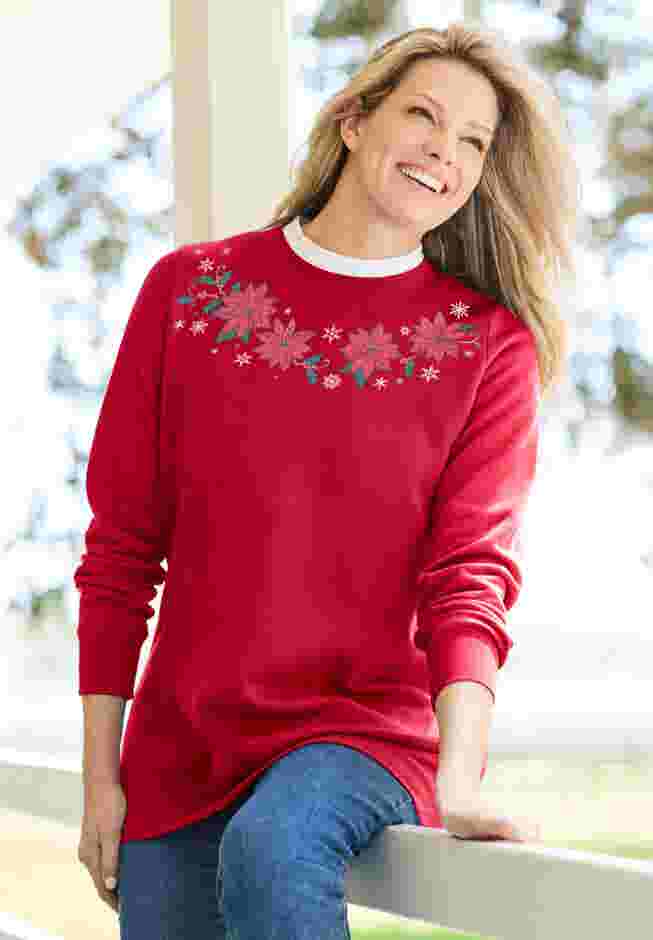 Layered-Look Sweatshirt image number 0