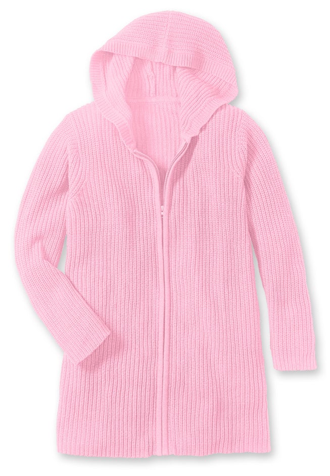 Hoodie Shaker Cardigan image number 1