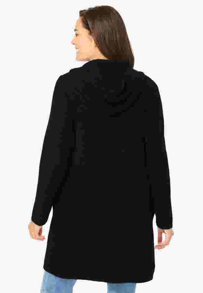 Hoodie Shaker Cardigan image number 1