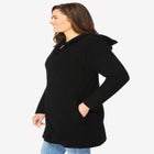 Hoodie Shaker Cardigan image number null