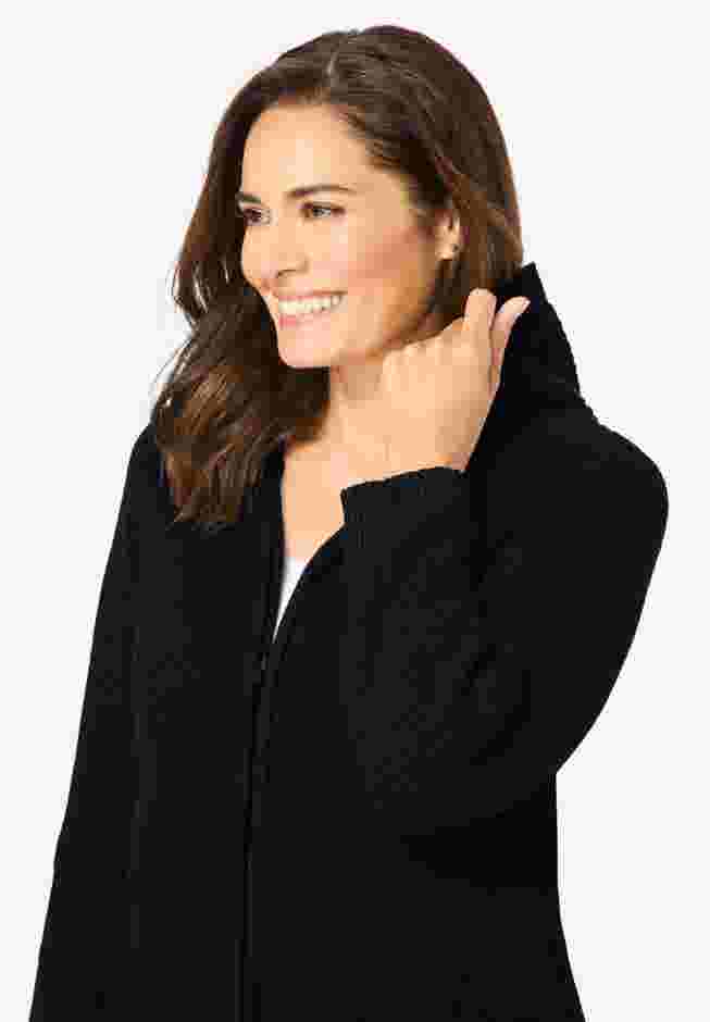 Hoodie Shaker Cardigan image number 3