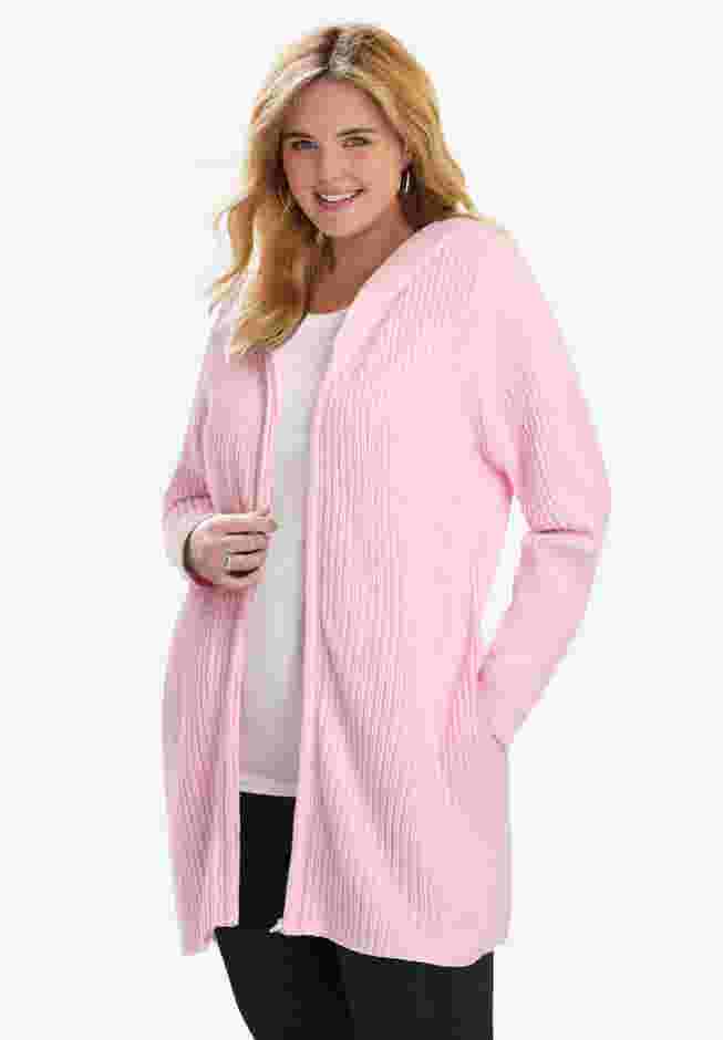 Hoodie Shaker Cardigan image number 0