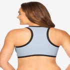 V-Neck Colorblock Sports Bra image number null
