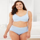 Comfort Choice&reg; Full Coverage Wire Free T-shirt Bra image number null
