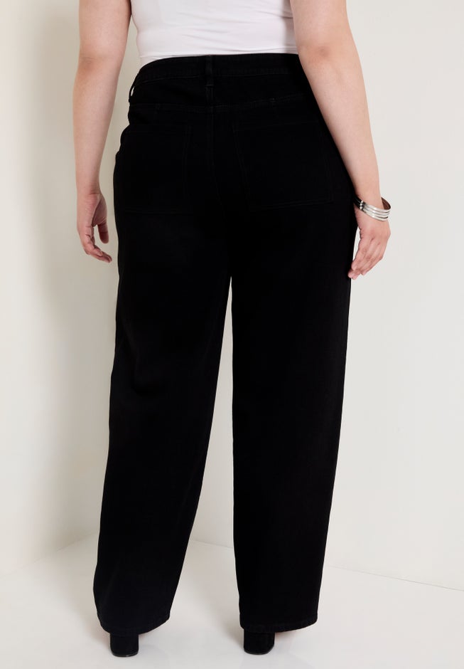 Curvie Fit High-Waisted Straight-Leg Jean image number 1
