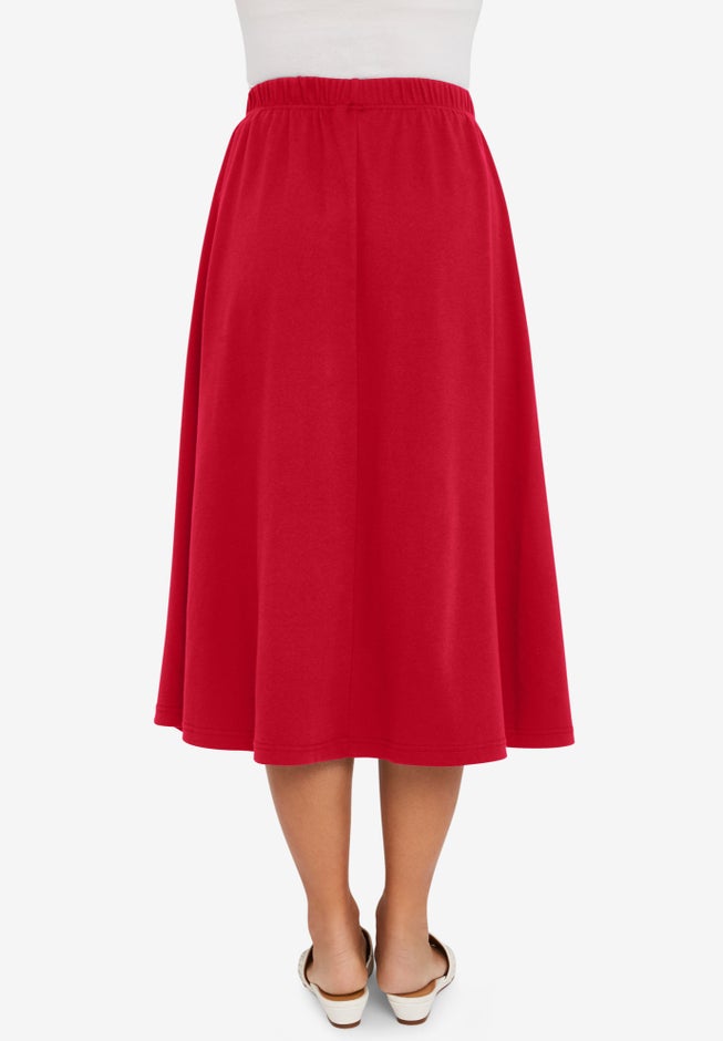 Soft Ease Midi Skirt image number 1