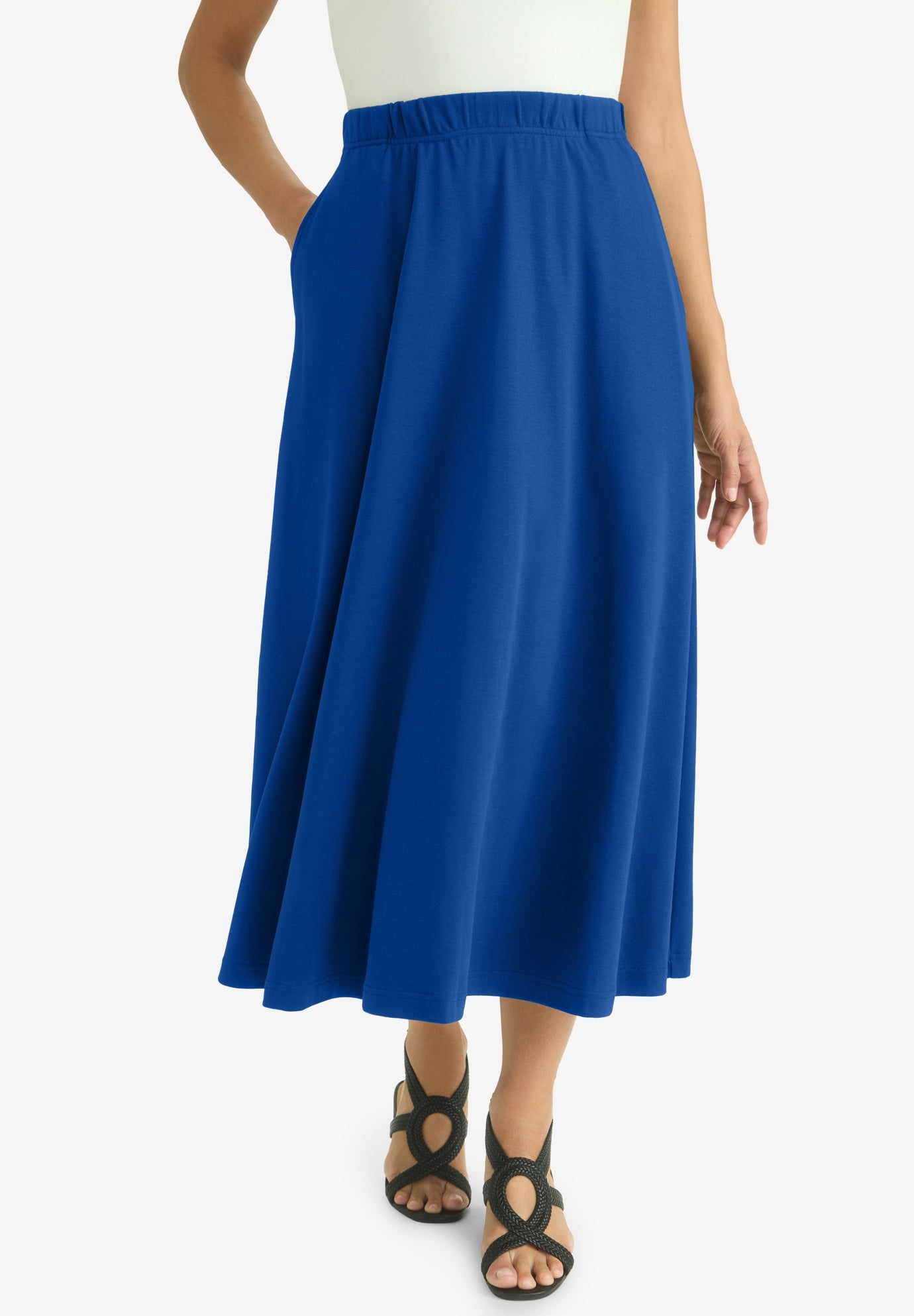 Soft Ease Midi Skirt image number 0