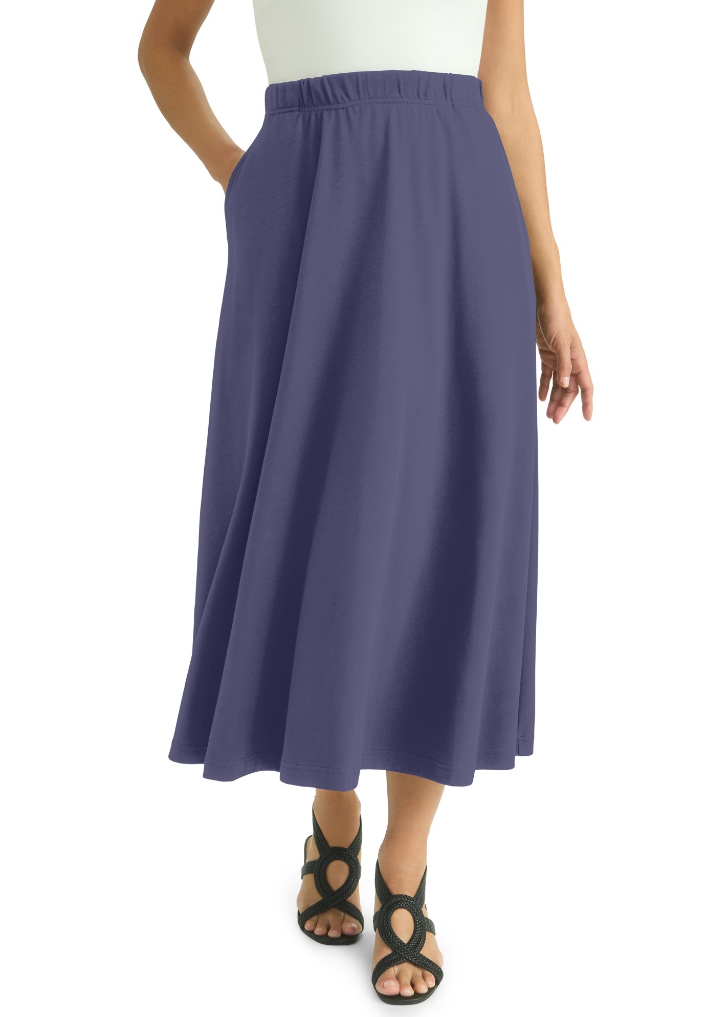 Soft Ease Midi Skirt image number 0