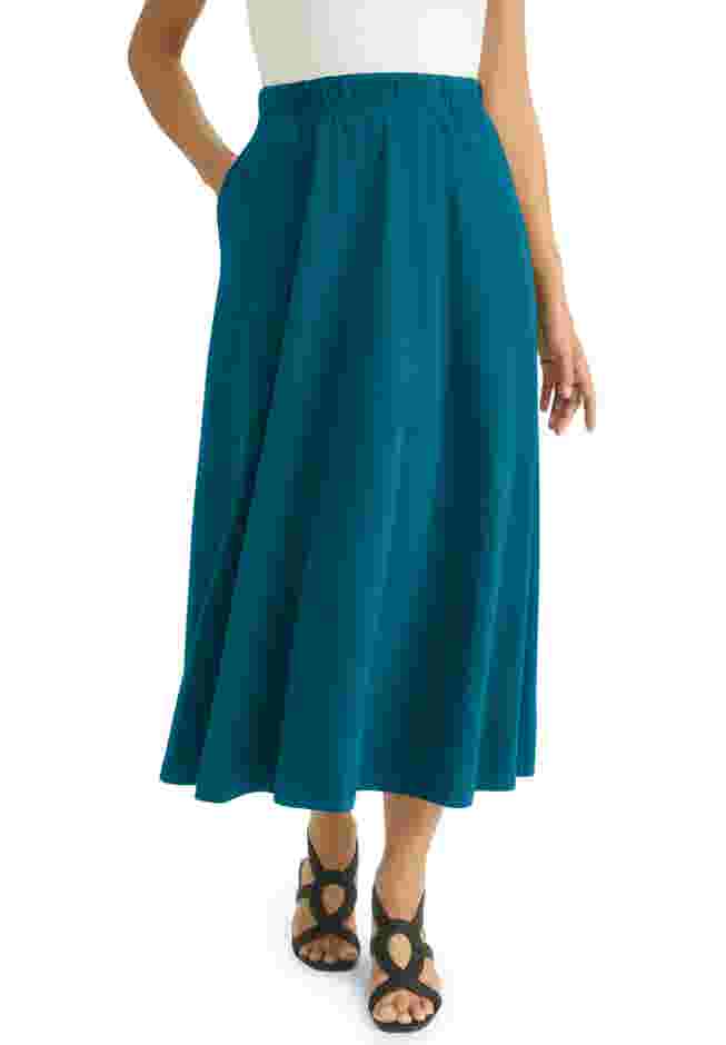 Soft Ease Midi Skirt image number 0