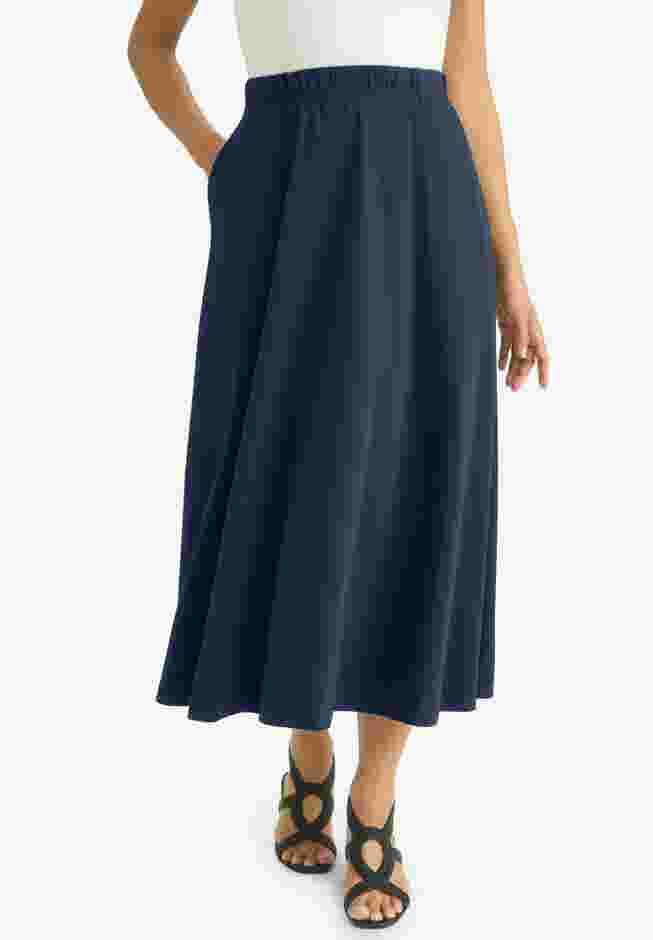 Soft Ease Midi Skirt image number 0