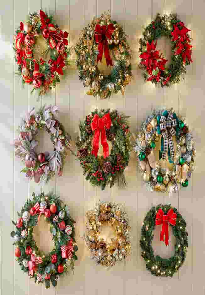 Blush Christmas Wreath image number 2