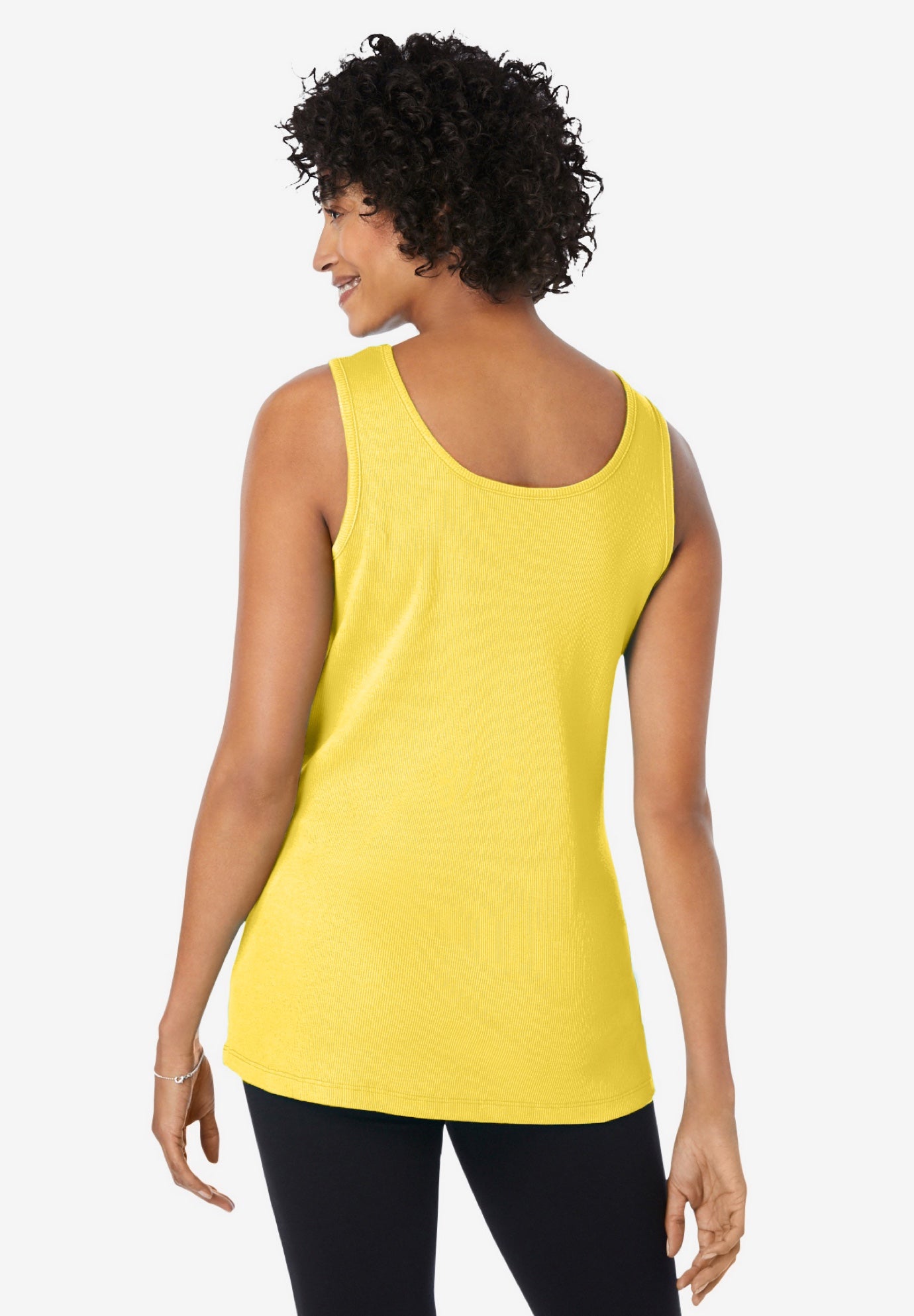 Rib Knit Tank for Women - Perfect Layering Piece, Primrose