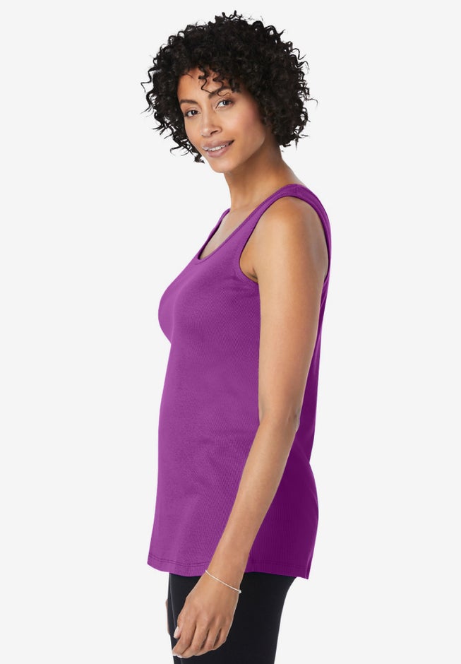 Rib Knit Tank image number 2