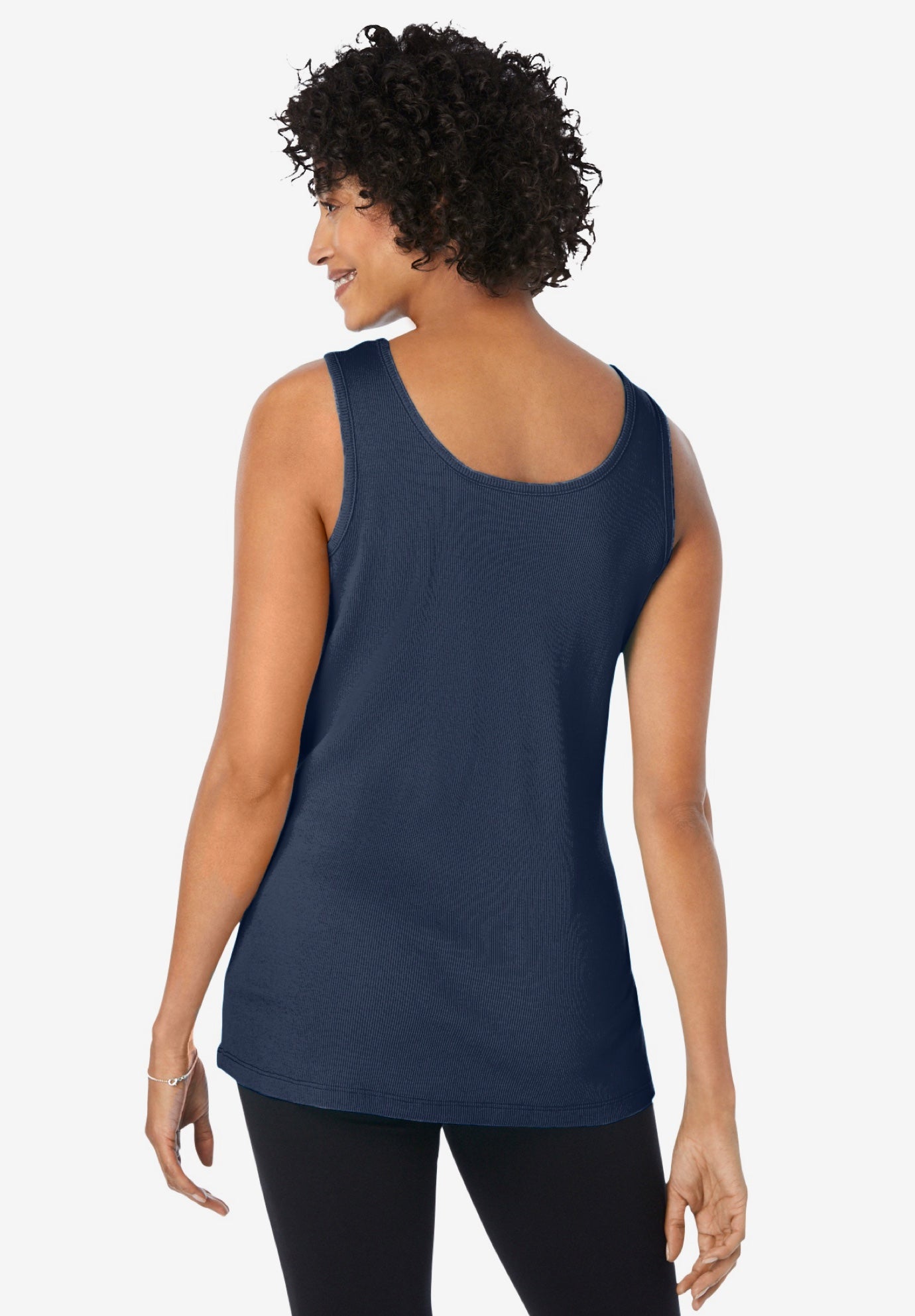 Rib Knit Tank image number 1