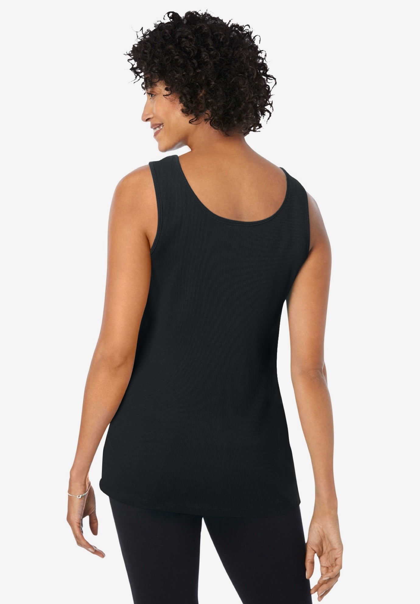 Rib Knit Tank image number 1