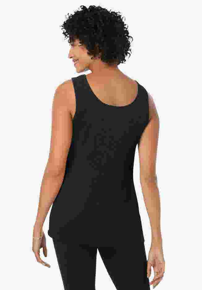 Rib Knit Tank image number 1