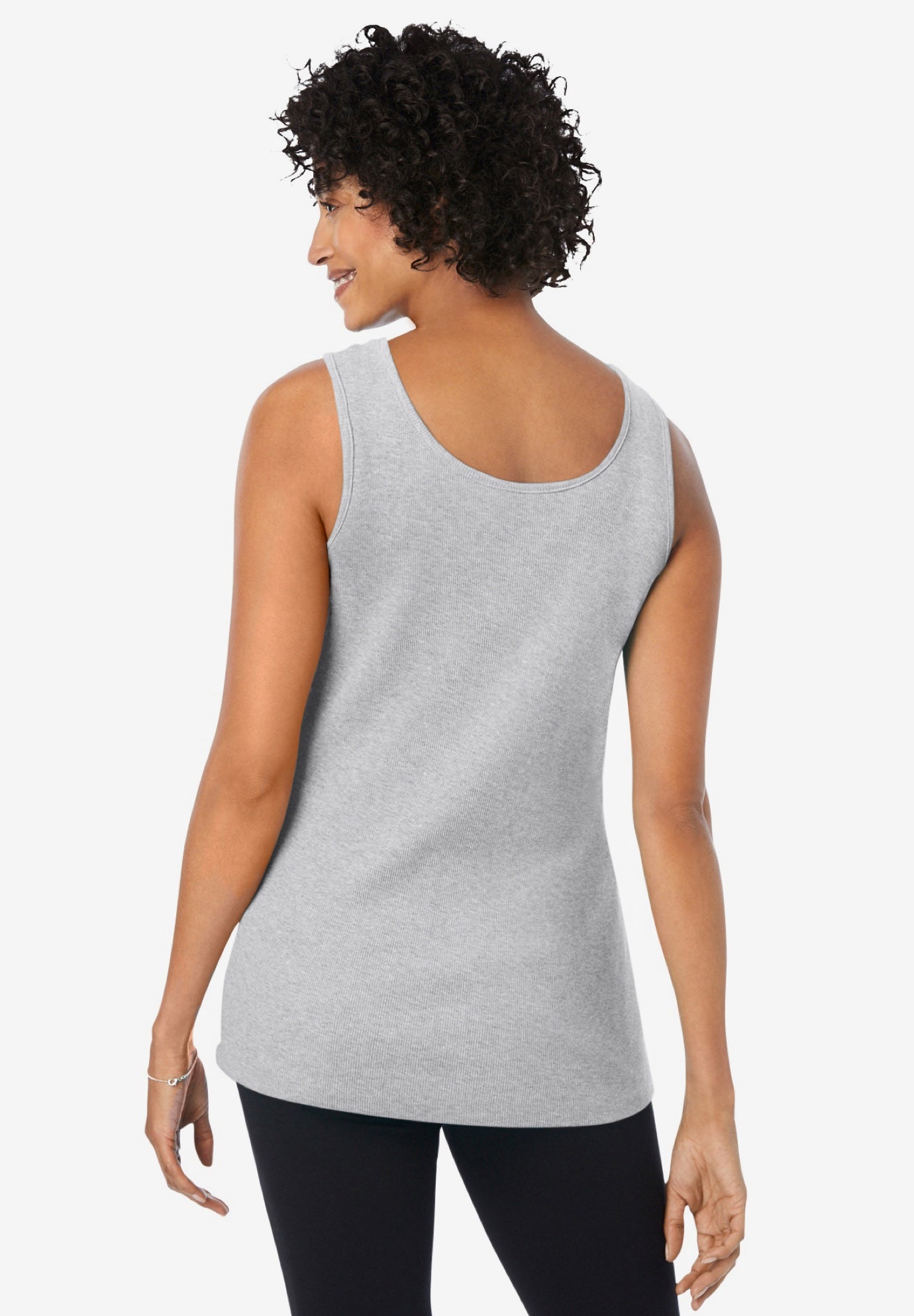 Rib Knit Tank image number 1