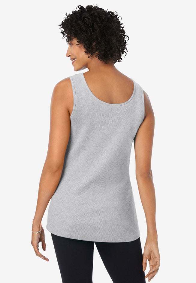 Rib Knit Tank image number 1