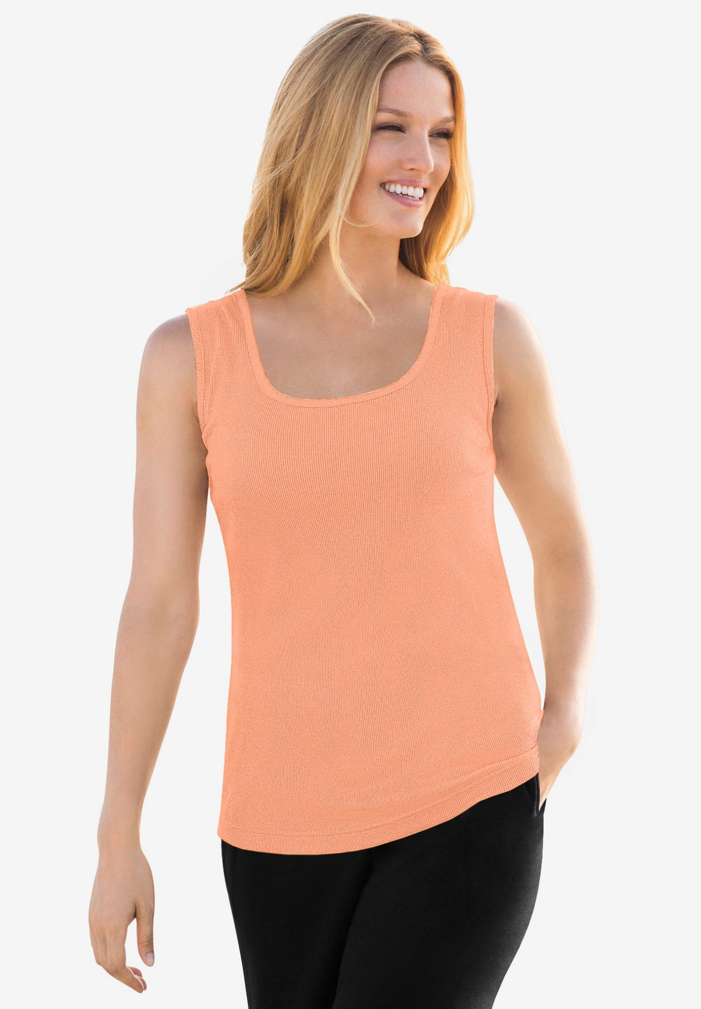 Rib Knit Tank image number 0
